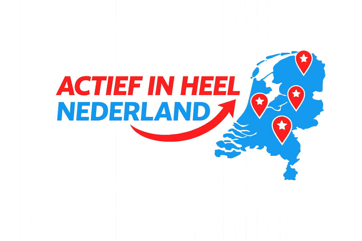 Actief in heel Nederland